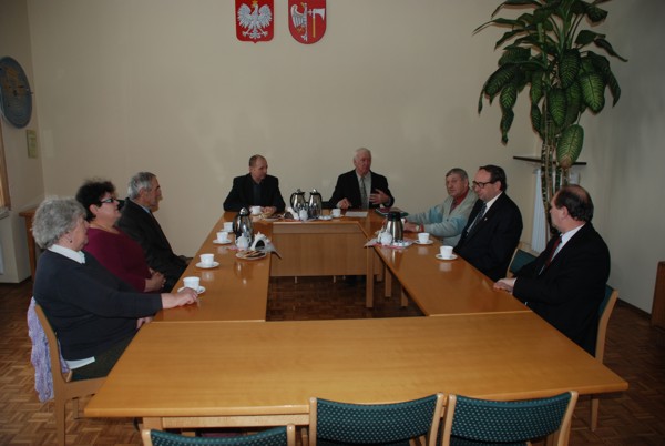 Spotkanie sotysw z wodarzami Powiatu Wgrowieckiego